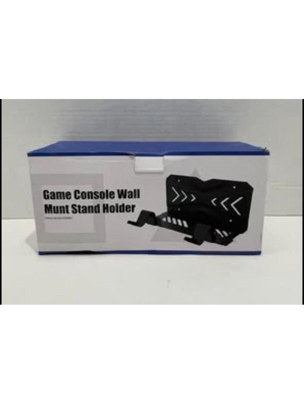 Black Metal Wall Mount Bracket Holder for PlayStation5 Game Console Controller